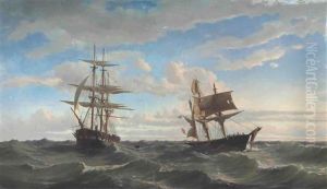 The Last Slave Ship by Jacob Eduard Heemskerck van Beest