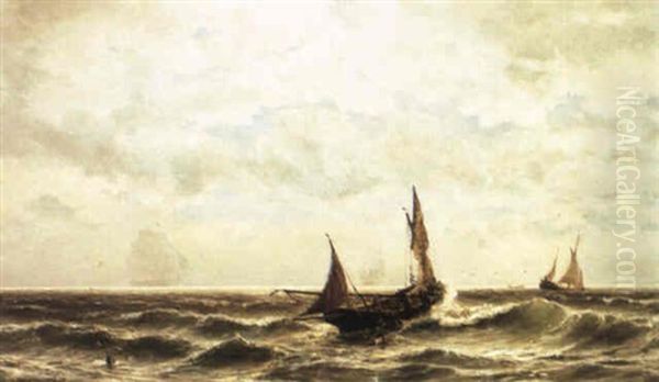 Shipping Off The Coast - view 1