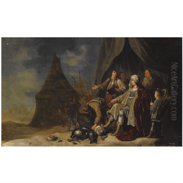 David Refusing Weapons For His Fight With Goliath - view 1