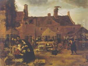 Fish Market by Sybrand Van Beest