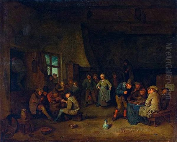 Bauern In Einer Dorfschenke - view 1