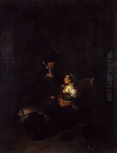 La Nourrice by Cornelis Pietersz Bega