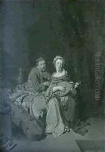 Le Concert by Cornelis Pietersz Bega