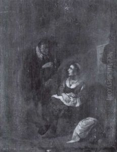 Interieur De Paysans by Cornelis Pietersz Bega