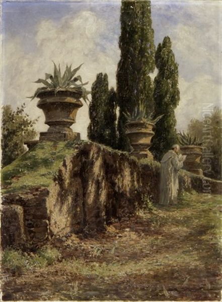 Cypressen Der Villa Torlonia (frascati) - view 1