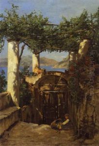 Pergola An Sudlicher Kuste by Luise Begas-Parmentier