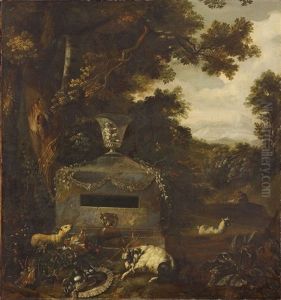 Landschaft Mit Romischer Grabstatte Landschaft Mit Romischer Grabstatte