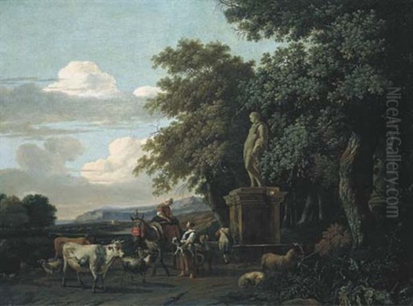 Bergers A La Fontaine - view 1