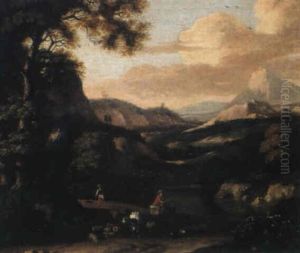 Sudliche Landschaft In Der Abendsonne Sudliche Landschaft In Der Abendsonne