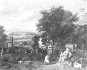 The Weary Travellers by Abraham Jansz. Begeyn