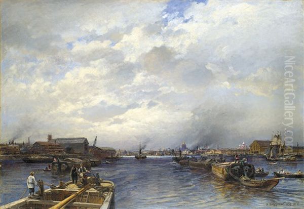 Approach To St. Petersburg On The Neva - view 1