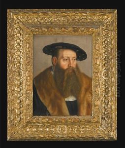Portrait Of Ludwig X, Duke Of Bavaria by Barthel Beham