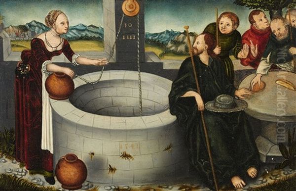 Christ And The Samaritan Woman - view 1