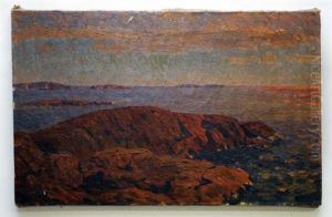 Rocky Seacoast by Vilhelm Emanuel Behm