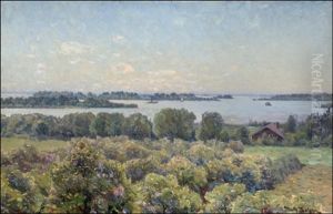 Kesapaiva Saaristossa - Sommardag I Skargarden by Vilhelm Emanuel Behm