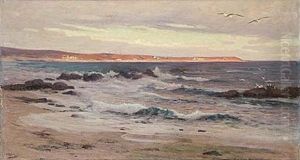 Kustvy by Vilhelm Emanuel Behm