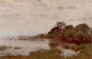 Svenskt Sjolandskap by Vilhelm Emanuel Behm