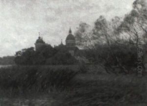 Sommar Vid Gripsholms Slott by Vilhelm Emanuel Behm