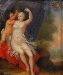Venus Och Amor by Andreas von (Norvagus) Behn