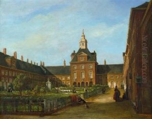 Ansicht Des Innenhofes Von Nieuwkoop