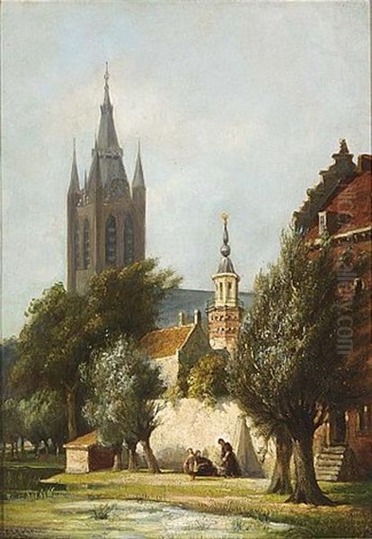 A View Of Delft In Summer - view 1