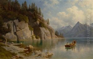 Lake Lucerne by August Behrendsen