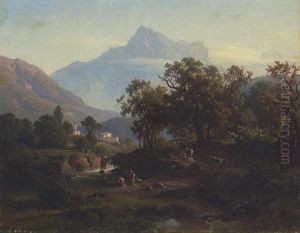 Gegend In Sud-tyrol - Morgenlandschaft