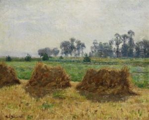 Kornhocken by Fritz Behrendt