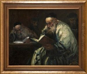 Talmudysci by Adolf Behrmann