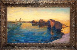 Widok Wybrzeza by Adolf Behrmann