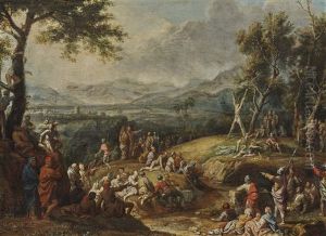 Martyrdom Of St. Andrew by Joachim-Franz Beich