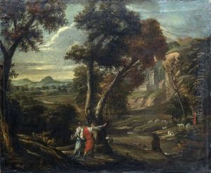 Paysage Aux Voyageurs by Joachim-Franz Beich