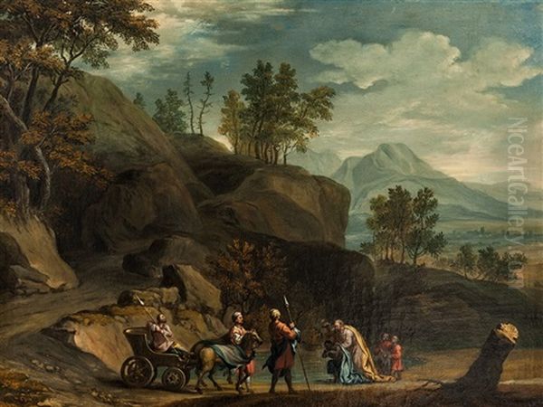 Baptism Of The Chamberlain - view 1