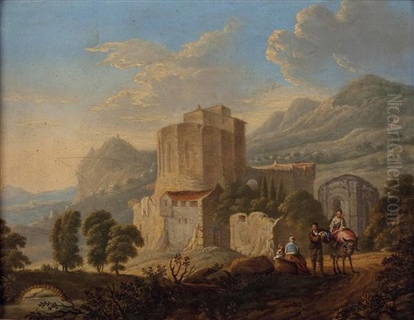 Italienische Ideallandschaft - view 1