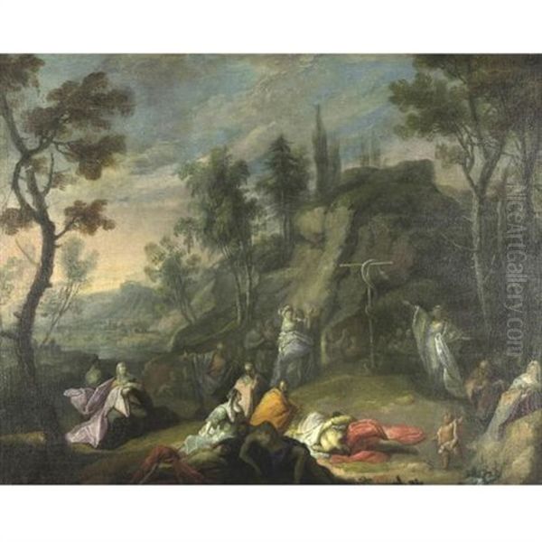 Moses And The Brazen Serpent - view 1