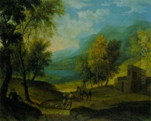Gebirgslandschaft by Joachim-Franz Beich