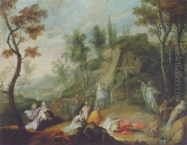 Moses And The Brazen Serpent - view 1