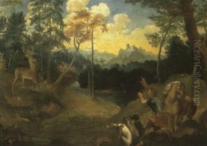 The Conversion Of St. Eustace by Joachim-Franz Beich