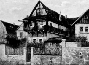 Alte Haeuser In Meissen by Karl Heinrich Beichling