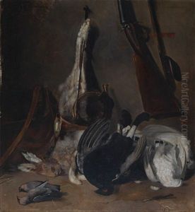 Jaktstilleben by Ragnhild Beichmann