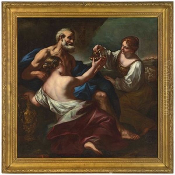 Lot And His Daughters - view 1