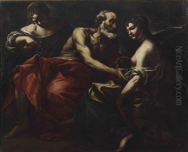 Lot And His Daughters - view 1