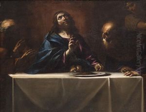 Cena In Emmaus by Giovanni Battista Beinaschi