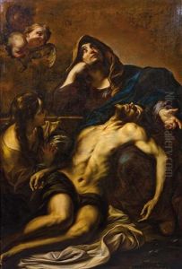 La Deploration Sur Le Corps Du Christ by Giovanni Battista Beinaschi