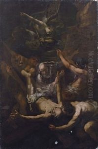 The Martyrdom Of Saint Peter by Giovanni Battista Beinaschi