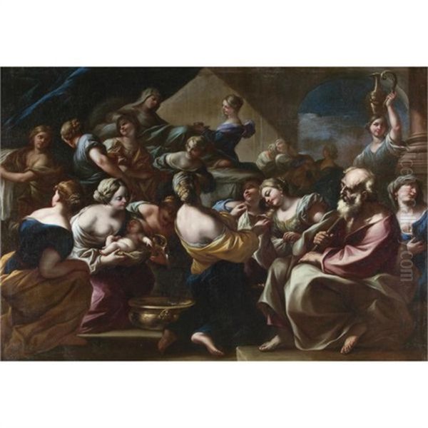 The Birth Of The Virgin - view 1