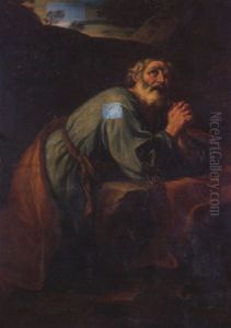 Saint Peter Repentant by Giovanni Battista Beinaschi