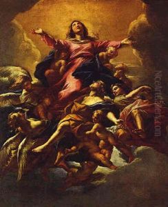 The Assumption Of The Virgin by Giovanni Battista Beinaschi