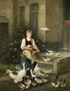 Gansemadel by Fritz Beinke
