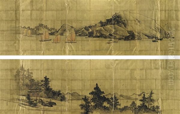 Chinese Landscape (pair) - view 1